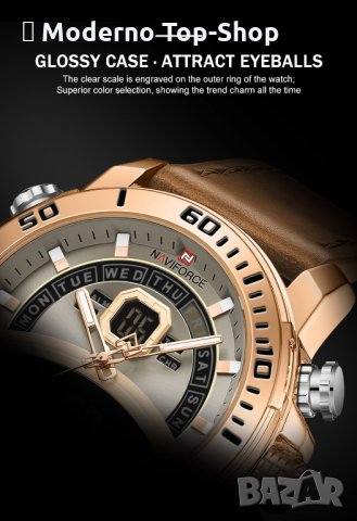 Мъжки часовник NaviForce многофункционален NF9181L., снимка 14 - Мъжки - 34794255