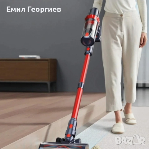 Безжична ръчна прахосмукачка тип „стик“ – V Group KB-703B, снимка 12 - Прахосмукачки - 53356278