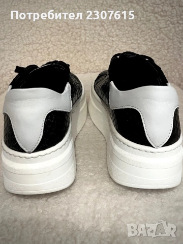 Дамски кецове от естествена кожа Galdini, снимка 4 - Кецове - 52354401