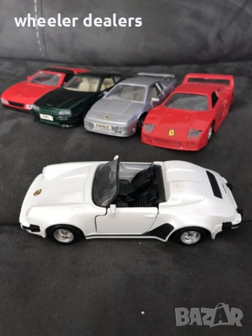 Метални количкии MC Toys Porsche Lotus Ferrari Aston Martin 1:38, снимка 3 - Колекции - 40355347