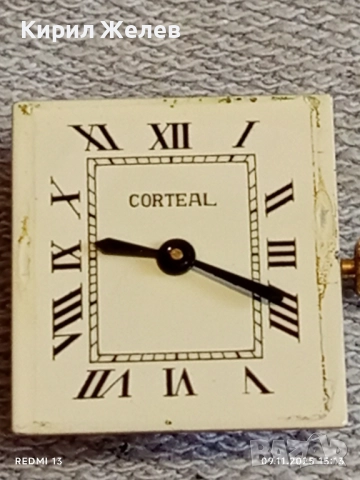 Стар механичен часовник дамски CORTEAL SWISS MADE за КОЛЕКЦИЯ 51504, снимка 10 - Антикварни и старинни предмети - 52351516