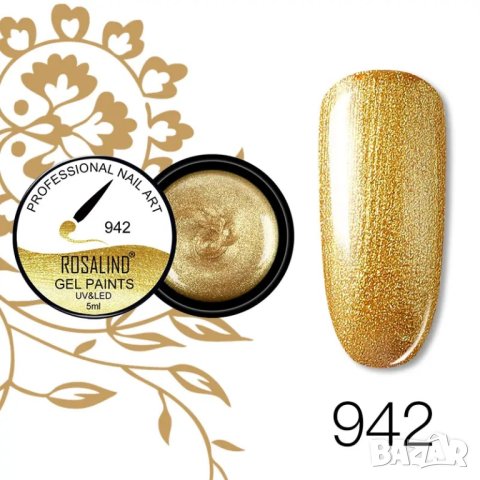 ROSALIND Uv & Led гел боя за рисуване и декорации, снимка 3 - Продукти за маникюр - 35308977