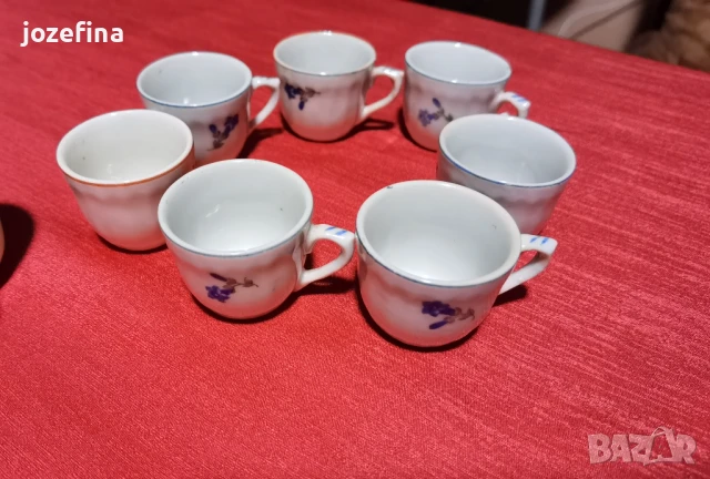 Комплект чашки и каничка за греена ракия, снимка 5 - Други - 50887328