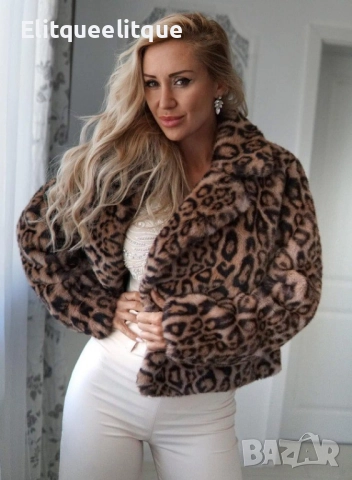 леопардово палто