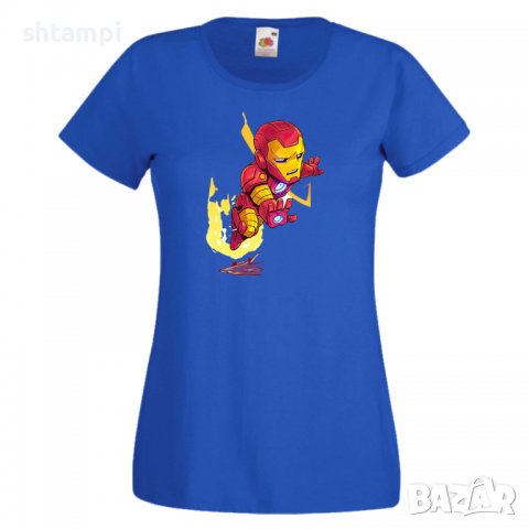 Дамска тениска Marvel Iron Man Игра,Изненада,Подарък,Геймър,, снимка 4 - Тениски - 36748013