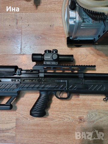 Въздушна пушка PCP Hatsan Bullboss - кал. 6,35 мм, снимка 2 - Въздушно оръжие - 52917594