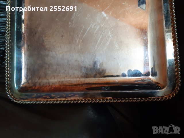 Посребрен съд., снимка 3 - Антикварни и старинни предмети - 28556356