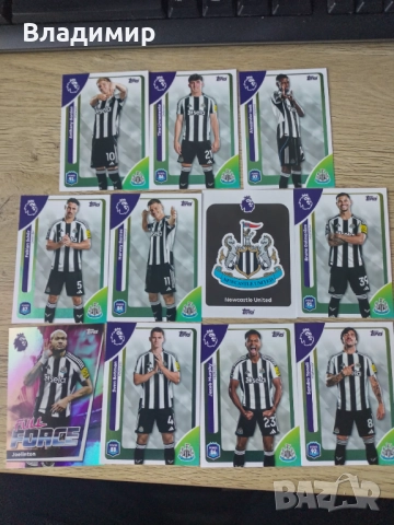 Topps premier league 25/26, снимка 13 - Колекции - 52593415