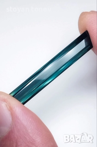 Забележителен индиголит турмалин с VVS чистота 8.86кт.! Сертифициран! Нов!, снимка 7 - Други - 52414745