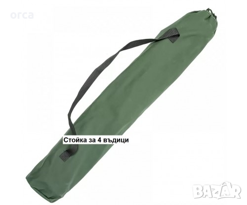 Стойка - род под с нивелир за 4 въдици OSAKO CARP 186, снимка 5 - Такъми - 44907679