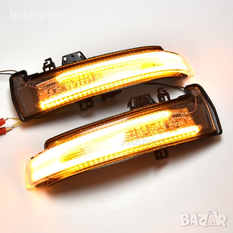 Мигачи за огледалата на Мерцедес W204  Dynamic LED мигачи Mercedes W212 W176 W246, снимка 5 - Части - 42978014