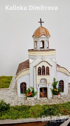 Макет на храм св.Атанасий-гр.Харманли., снимка 14 - Декорация за дома - 53227097