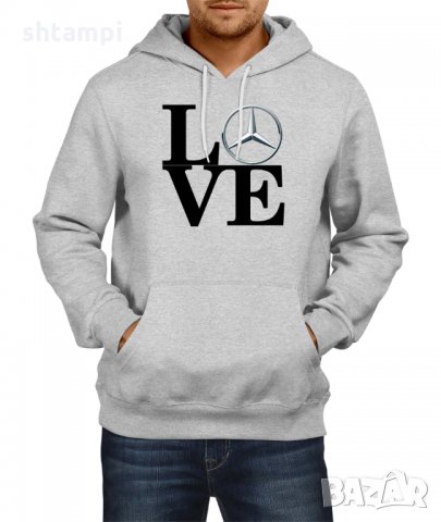 Мъжки Суитчър/Суитшърт  Mercedes LOVE , снимка 2 - Суичъри - 33437609