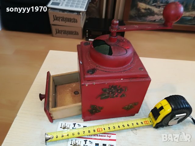 РЕТРО МЕЛНИЦА-АНТИКА ВНОС ГЕРМАНИЯ 2411221154, снимка 5 - Антикварни и старинни предмети - 38780854