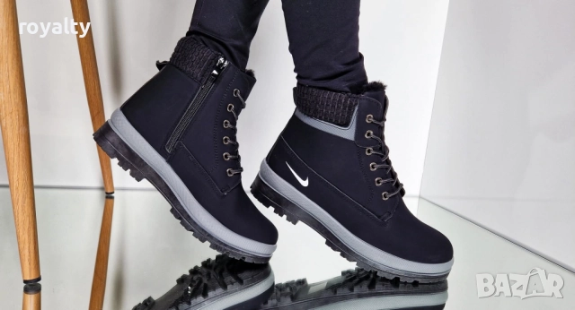 Nike Стилни Зимни Дамски Боти , снимка 3 - Дамски боти - 52117329
