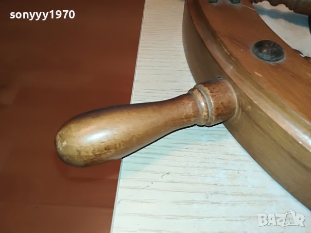 РУЛ-ГОЛЯМ РУЛ 62СМ-SCHOLER-SWISS MADE 2105221911, снимка 13 - Антикварни и старинни предмети - 36834025