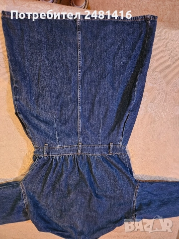 Дамска дънкова рокля , снимка 6 - Рокли - 52599231