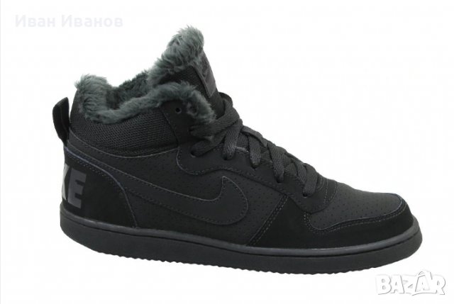 зимни кецове  Nike COURT BOROUGH MID WINTER  номер 37,5-38, снимка 1 - Кецове - 36762254