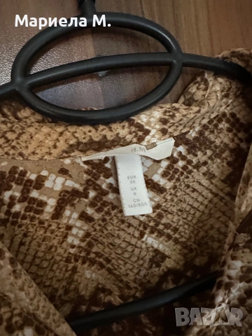 H&M риза, XS/S, като нова, снимка 2 - Ризи - 53053036