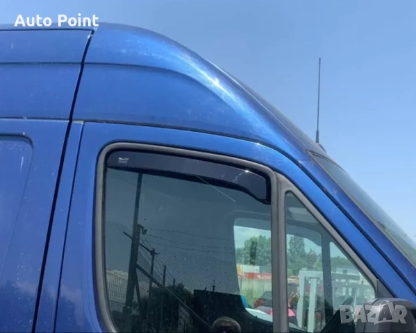 Ветробрани за Mercedes Sprinter W907 2D (2018+) само в горната част - 2бр. Неко, снимка 2 - Аксесоари и консумативи - 53562337
