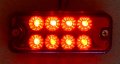 Диодни LED Лед габарити светлини , ЧЕРВЕНИ , 12-24V HN166 