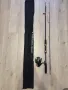 Комплект за риболов въдица 2.2 метра, макара и калъф, снимка 1
