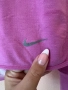 Nike оригинална розова термо блуза с дупки за пръстите на ръцете и джоб с цип на гърба S / М размер , снимка 2