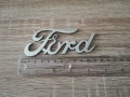 сребрист надпис Ford стар стил, снимка 5