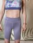 KIMJALY Women's Dynamic Yoga Shorts - Purple, снимка 1 - Спортни екипи - 43146242