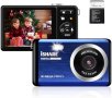 Нов 30MP Цифров Фотоапарат 18X zoom FHD 1080P Лек и Компактен, снимка 1 - Фотоапарати - 43673437