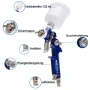 IPOTOOLS Мини HVLP пистолет за боядисване с дюза 1.0 мм – H2000 Professional System НОВ, снимка 5
