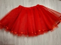 Детска пола от тюл , тип пачка , снежинка, снимка 5
