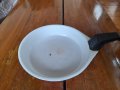 Стар емайлиран омлетен тиган,тиганче #8, снимка 2