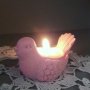 3d Птичка врабче силиконов молд форма калъп гипс свещ свещник кашпа, снимка 3