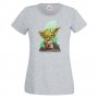 Дамска тениска Star Wars Yoda Игра,Изненада,Подарък,Геймър,, снимка 5
