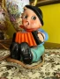 Винтидж лампа-фигурка Hummel на момченце свирещо на акордеон.  , снимка 3