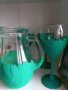 Комплекти чаши и кана в щрихи зелено, снимка 5