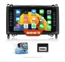 CAMECHO автомобилна мултимедия за Mercedes Benz, 2Din, 1+32G, Android 13, сателитна навигация, снимка 1