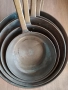 Стари медни тигани,тиган,касерола,тенджера-8бр., снимка 8