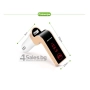 Фм трансмитер за кола 4 в 1 G7 + AUX ( FM, MP3 player, USB hands free) HF3, снимка 15