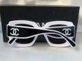 Дамски слънчеви очила квадратни черно и бяло, снимка 9