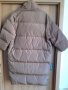  кафяво дълго дамско яке/пухенка, снимка 4