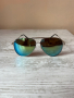 Зелени слънчеви очила със сребърни рамки 😎, снимка 1 - Слънчеви и диоптрични очила - 44900158