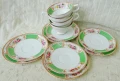 Английски порцеланови тройни сетове на Jackson & Gosling от периода 1919-1930г., снимка 10