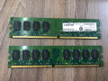 4GB (2x2GB) DDR2 Crucial PC2-6400 800Mhz RAM памети , снимка 1 - RAM памет - 36545008