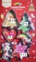 6 бр сърце камбана елха луна звезда светкавица метални Коледни резци форми за сладки тесто бисквитки, снимка 1 - Форми - 27276117