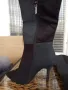 Дамски ботуши на висок ток.Размер 37-38 номер., снимка 2