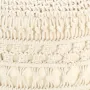 Ръчно изработен пуф в макраме, 45x30 см, памук, снимка 2