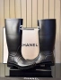 Chanel Дамски Черни Зимни Ботуши Шанел Код SK457, снимка 1