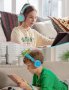 Детски Bluetooth слушалки RIYO с цветни LED светлини, ментово зелено, снимка 7